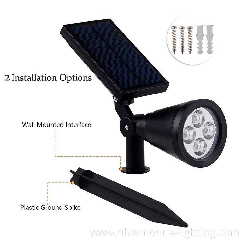 Sturdy Outdoor Solar Light for Landscaping